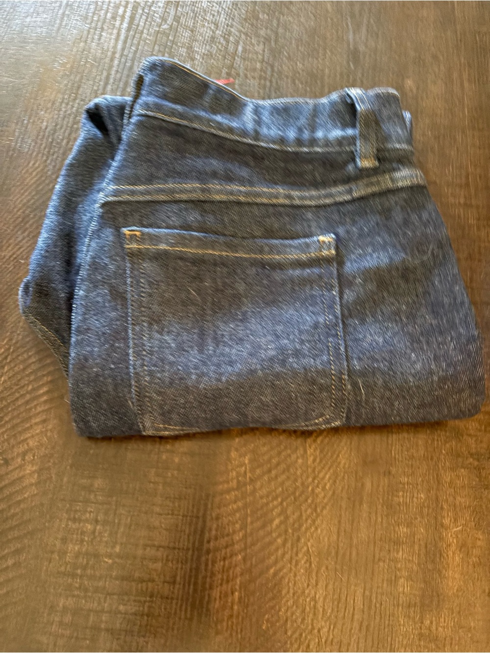 SPANX Women’s Ankle-Length Jeans in Dark Blue